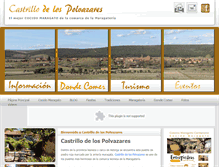 Tablet Screenshot of castrillodelospolvazares.com